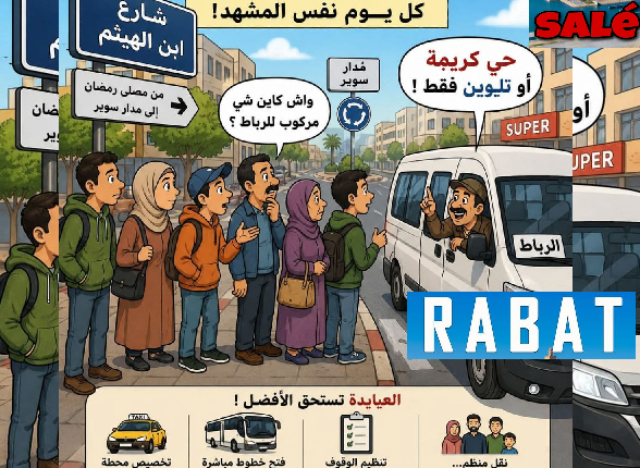 معاناة سكان سلا مع النقل إلى الرباط تثير مطالب بالتدخل